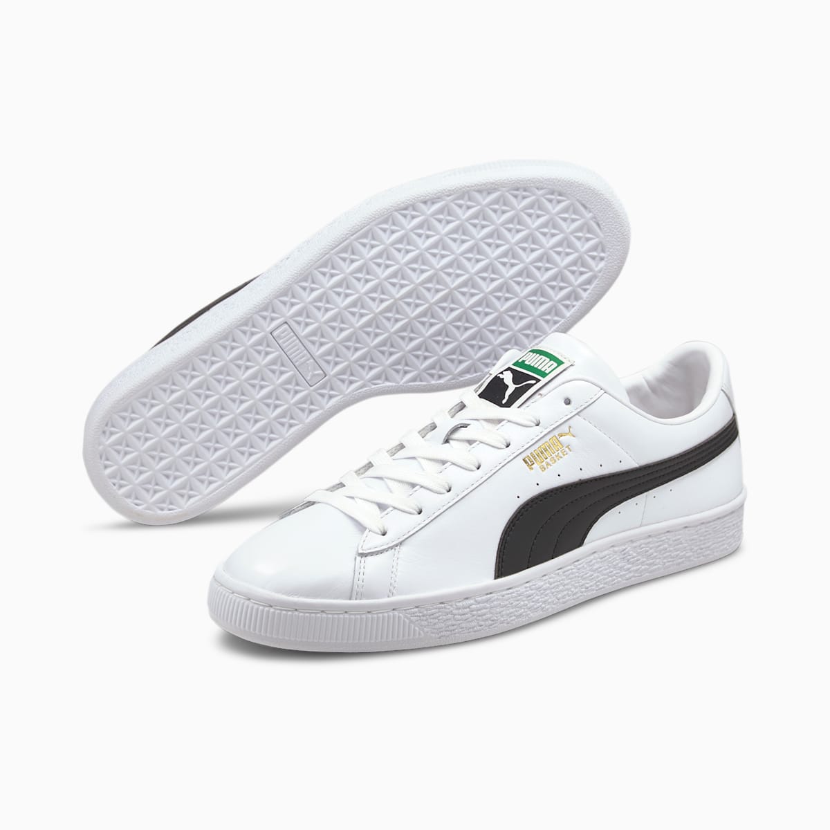 Tenis Puma México Ofertas - Basket Classic XXI Hombre Blancos/Negros