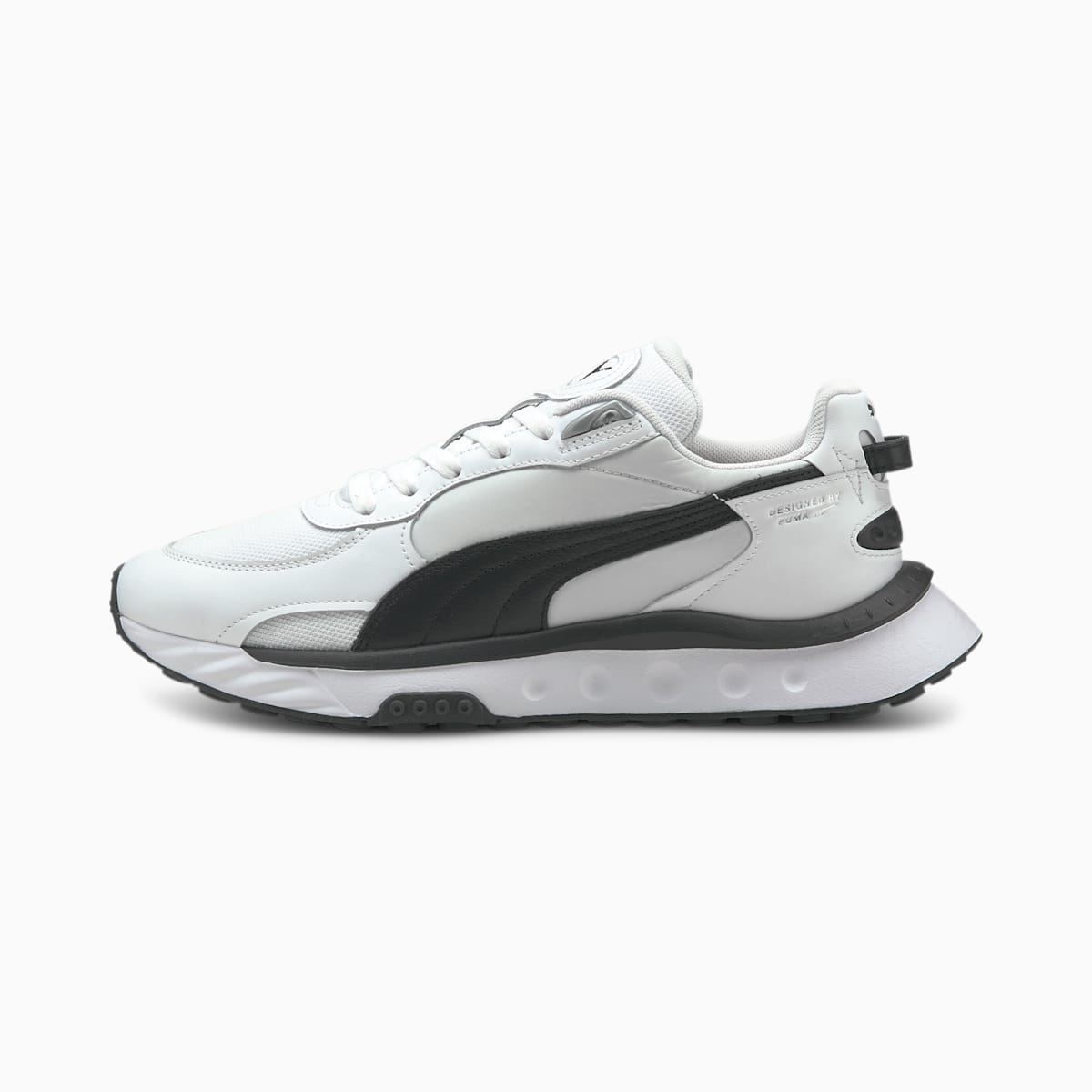 Tenis Puma Nueva Colecci n Wild Rider Route Mujer Blancos Negros